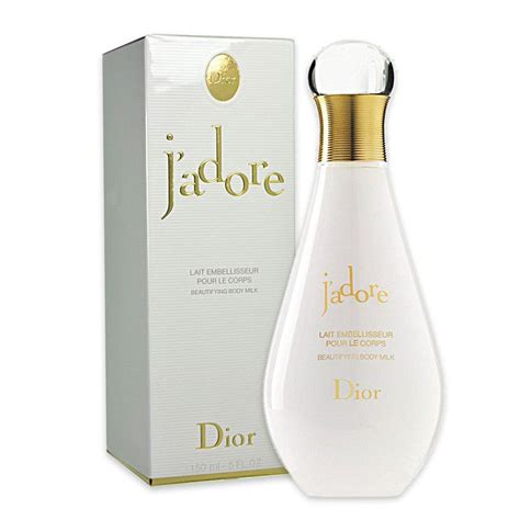 dior j'adore body milk.